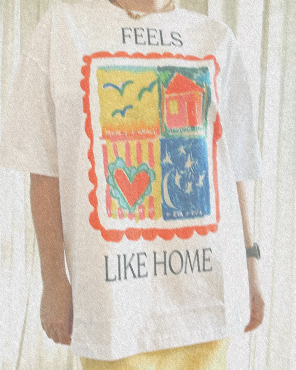 FEELS LIKE HOME ART TEE