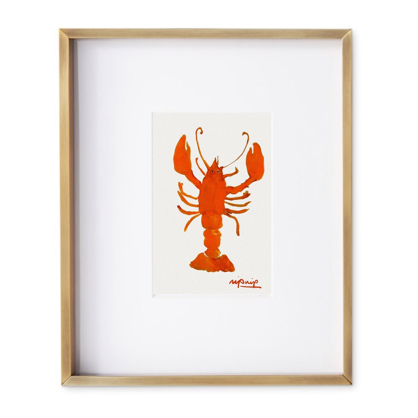 FOOD AND TABLE SERIES- NIP NIP LOBSTER