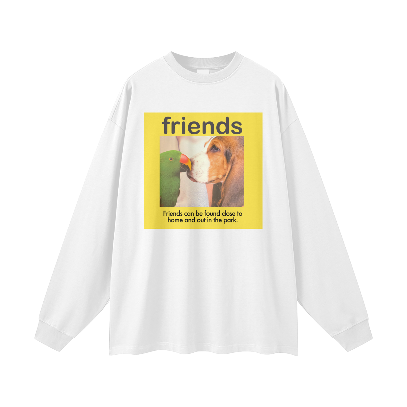 FRIENDS LONG SLEEVE COLLECTABLE TEE