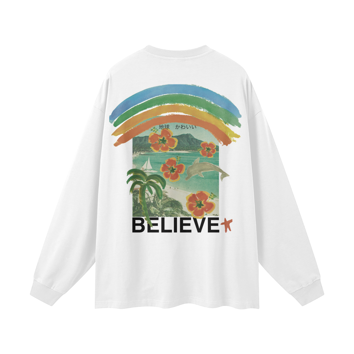 EVERY MORNING I GET A NEW CHANCE LONG SLEEVE TEE