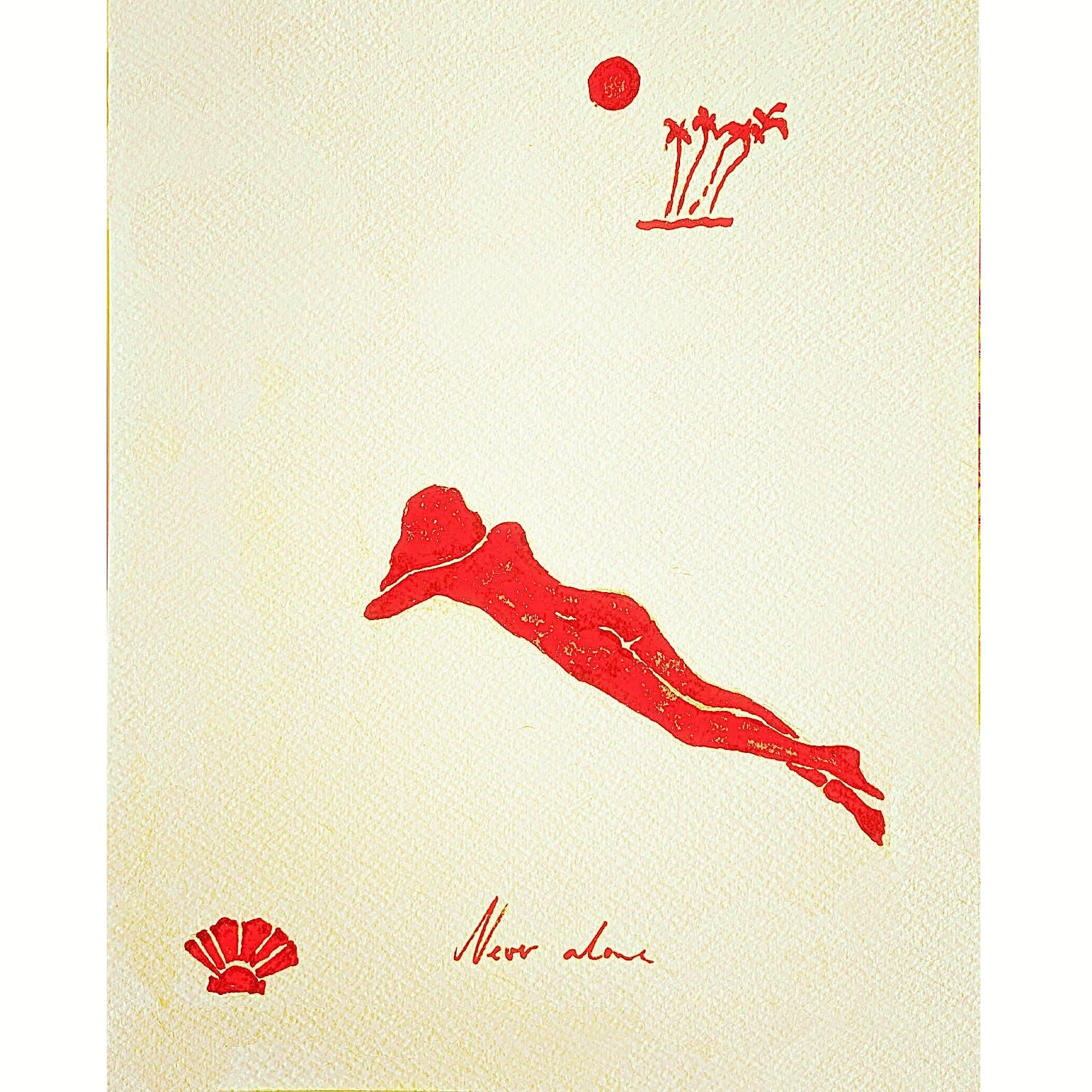 Never Alone- 3 colour ways