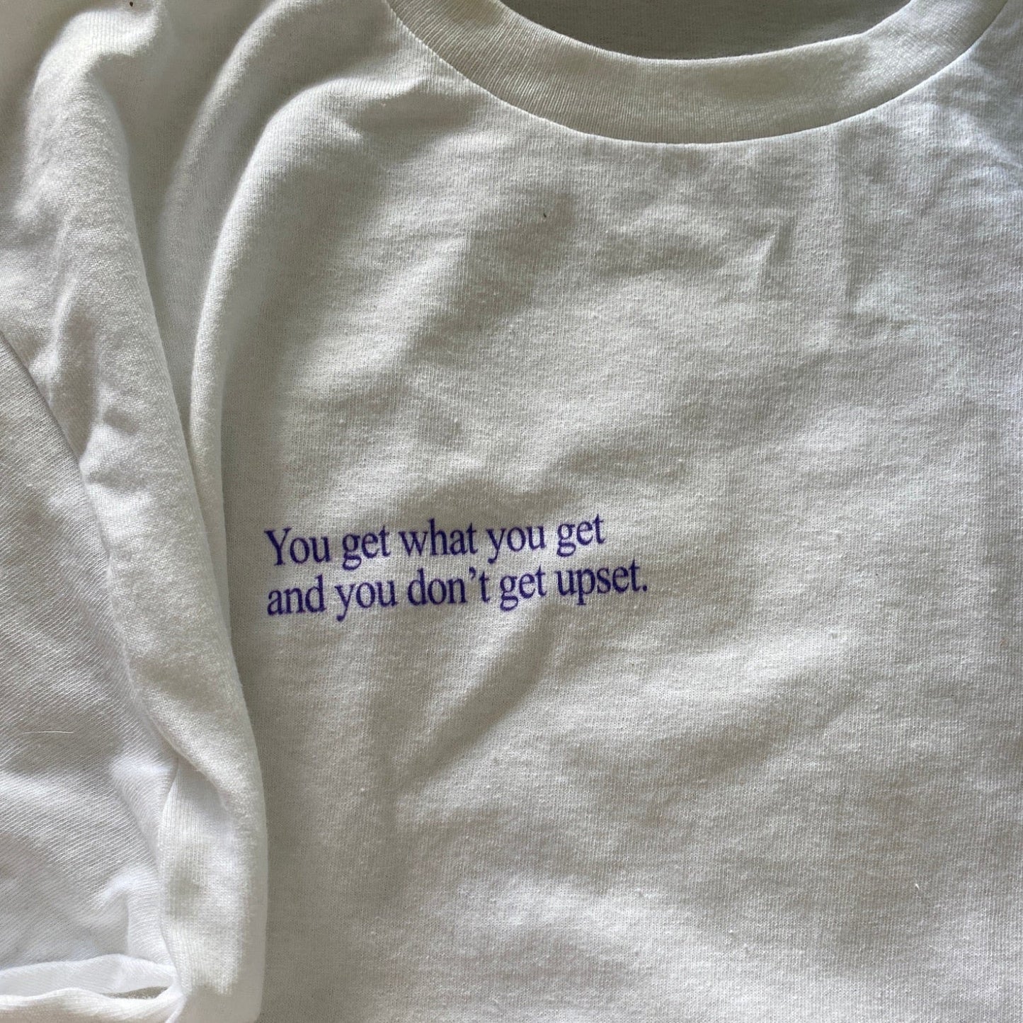 You get what you get- Kids Word Art Tee