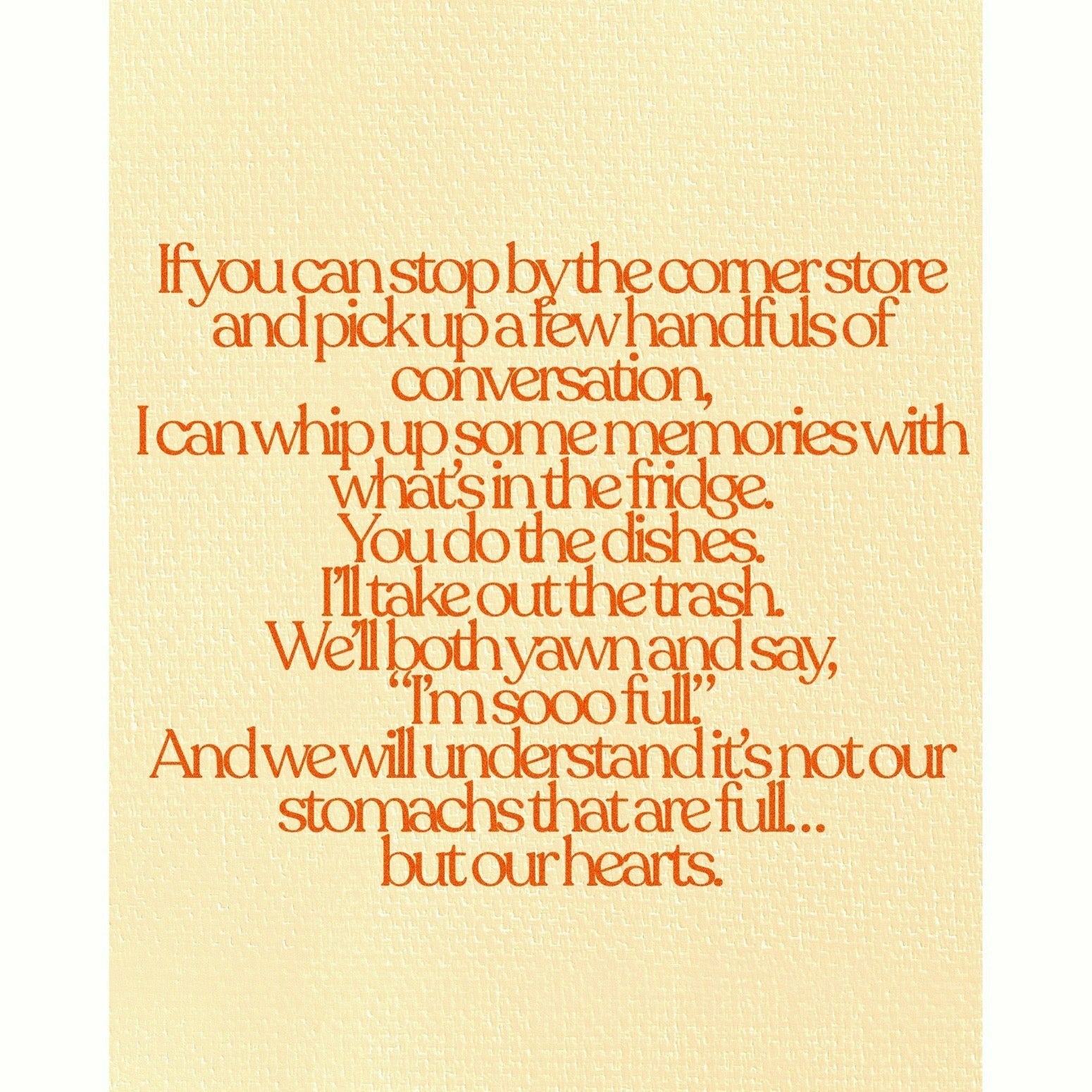 Feels Like Home Word