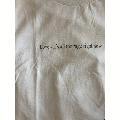 Love- its all the rage right now- Word Art Tee