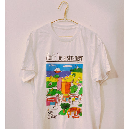 Don't be a stranger- Adults Word Art Tee