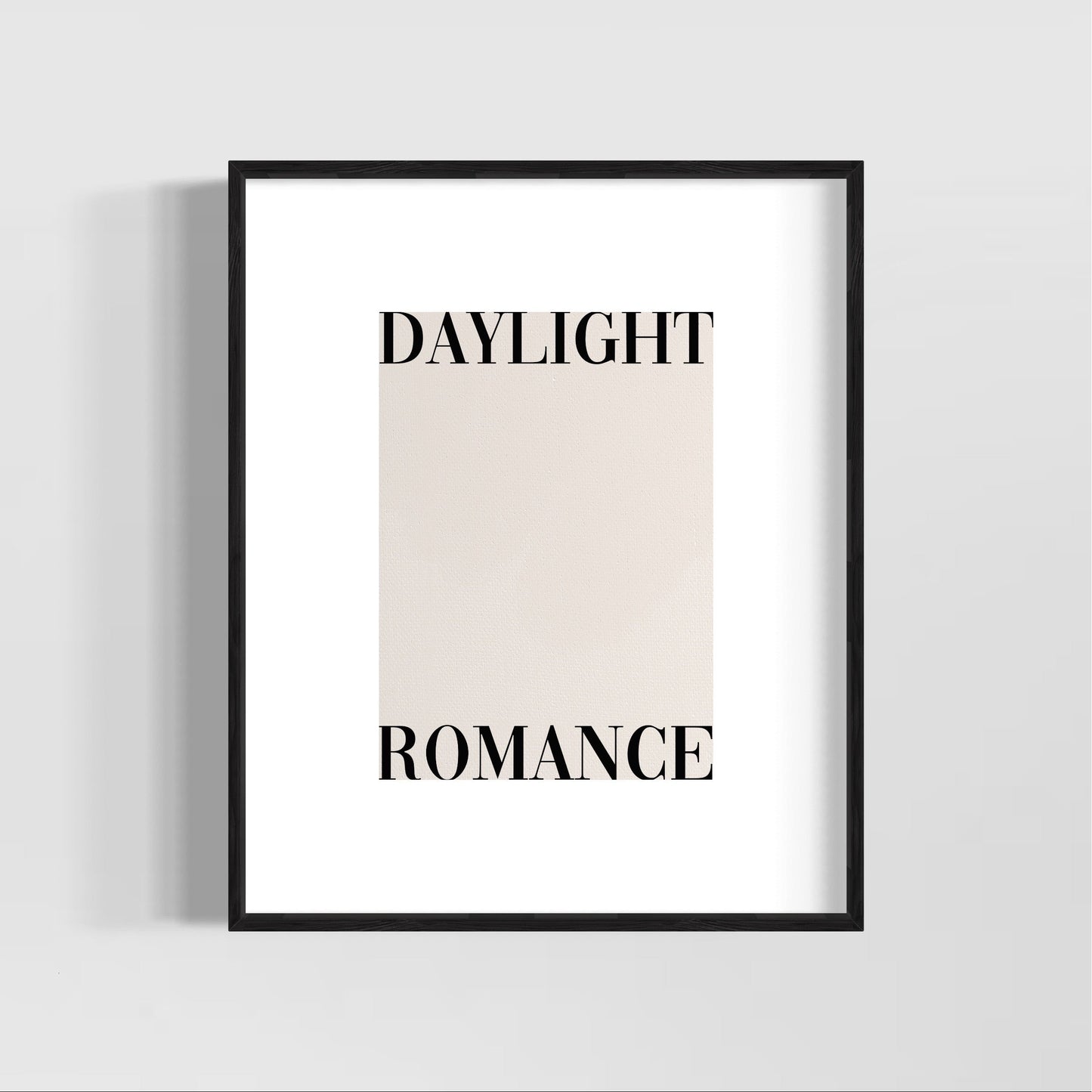 daylight romance-word