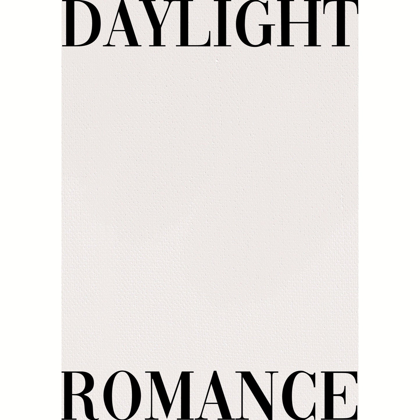 daylight romance-word